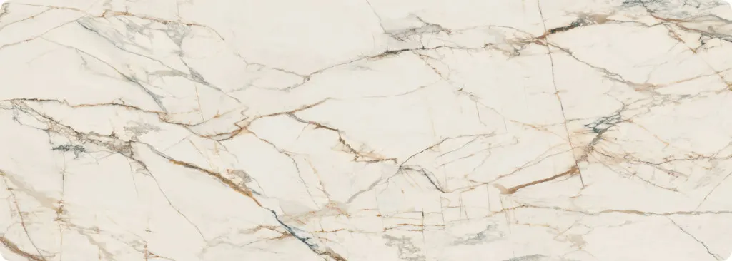 Passion TRI-D White — płyta spieku kwarcowego 160 × 320 cm, wykończenie soft